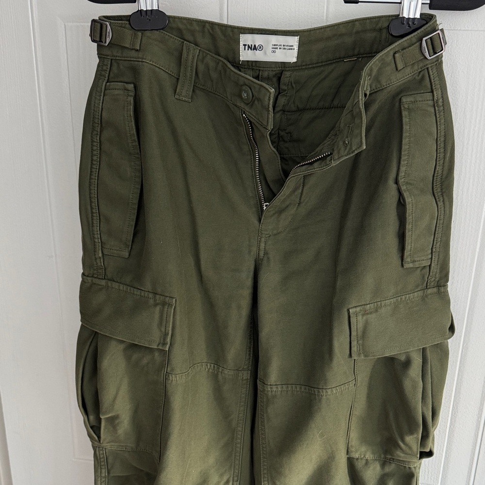 TNA  Forest Green Cargo Pants